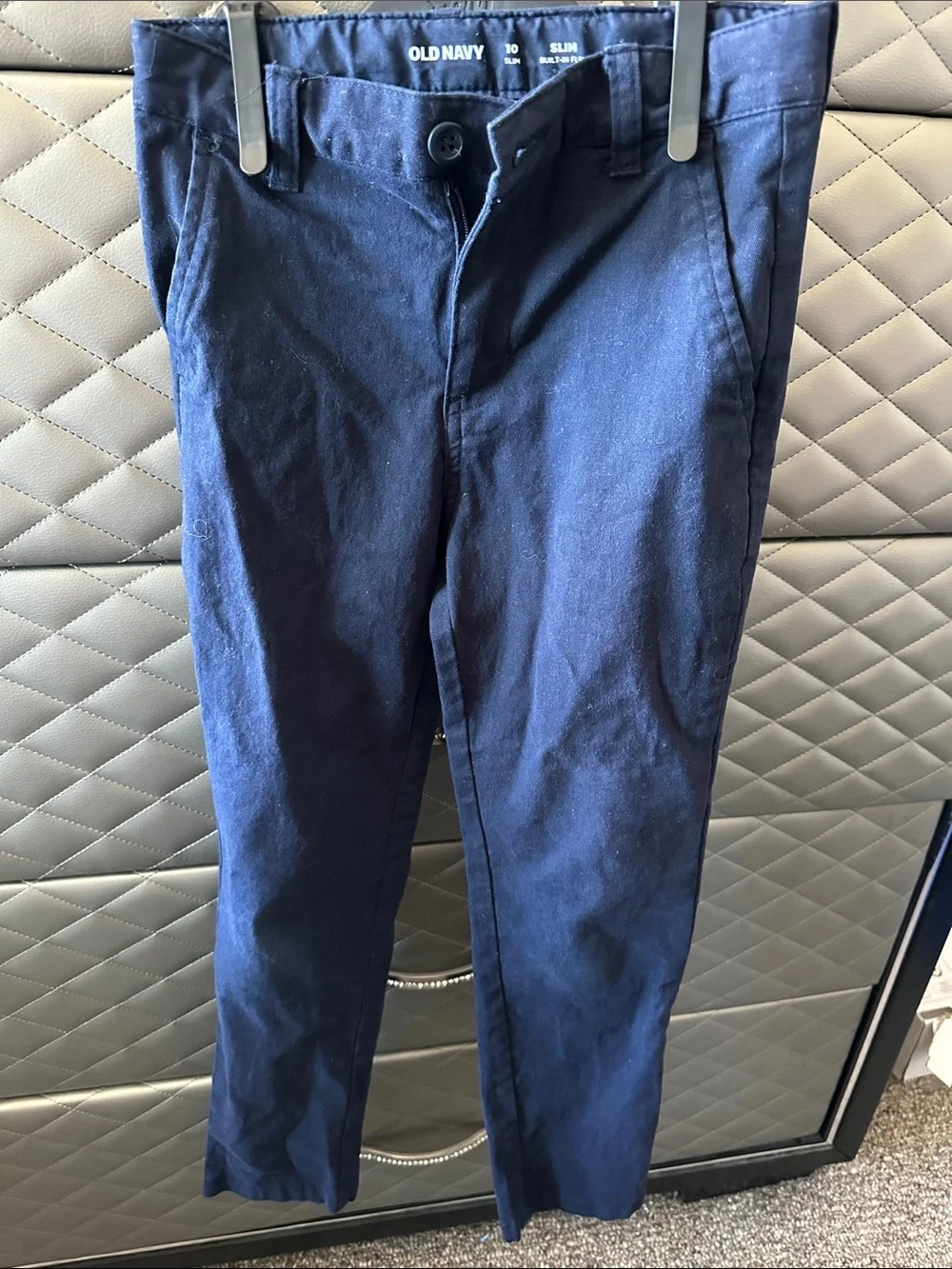 Old Navy Navy Blue Slim Chinos